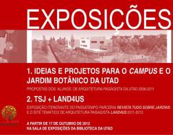 Exposição sobre o Jardim Botânico na Bilbioteca Central da UTAD